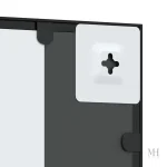 Miroir Décoratif Noir pour une ambiance chic et industrielle