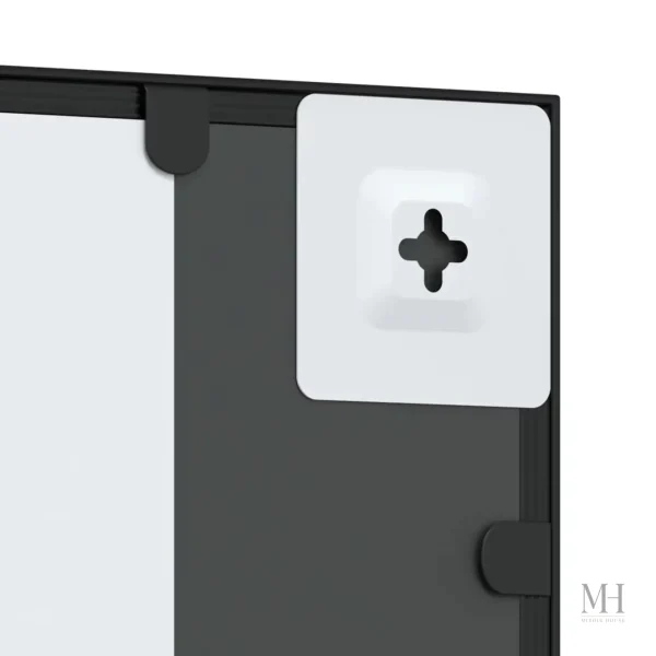 Miroir Décoratif Noir pour une ambiance chic et industrielle