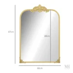 Style baroque raffiné en miroir