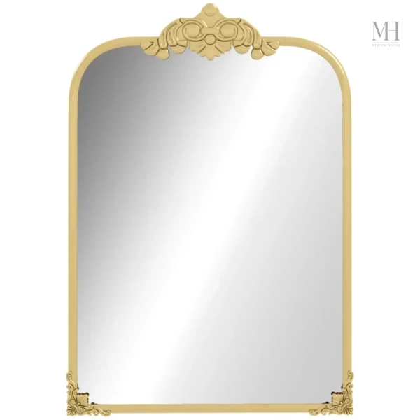 Miroir élégant 60x87 cm avec cadre doré