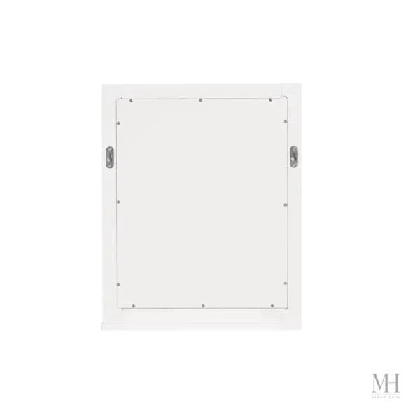 Miroir avec Tablette, Design Épuré en Bois