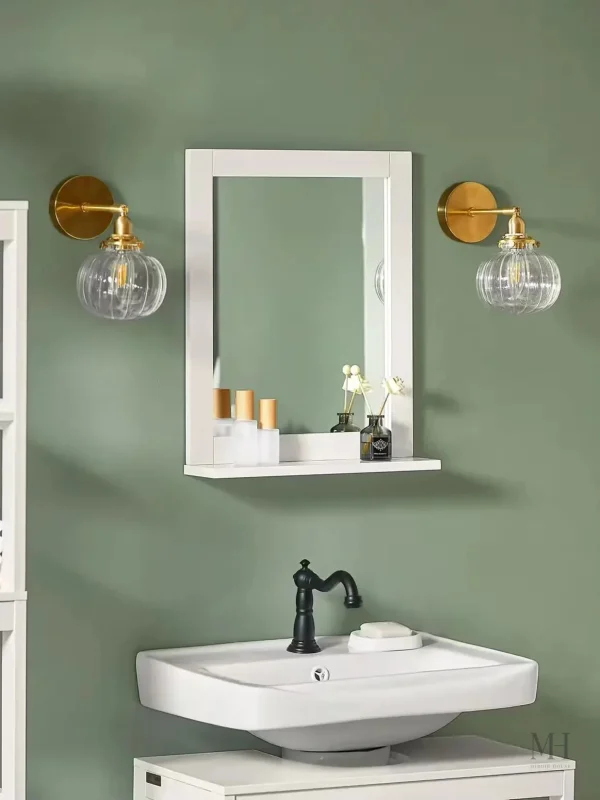 Miroir Mural 40x50 cm, Élégance et Praticité