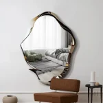 Cadre décoratif sculpté pour miroir mural NYX