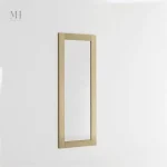 Miroir mural chic, idéal pour un espace lumineux