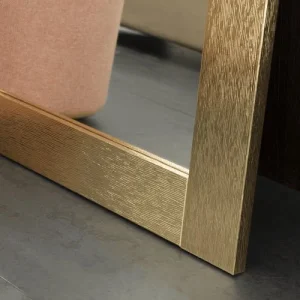Miroir décoratif doré, accent design pour votre décor