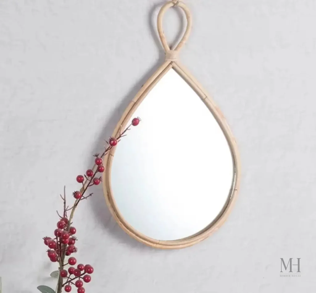 Miroirs en Rotin