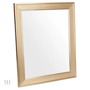 Miroir mural doré, accessoire déco intemporel