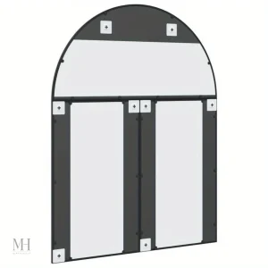 Grand miroir mural au style architectural