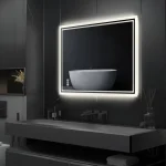 Miroir mural chic alliant style et fonctionnalité