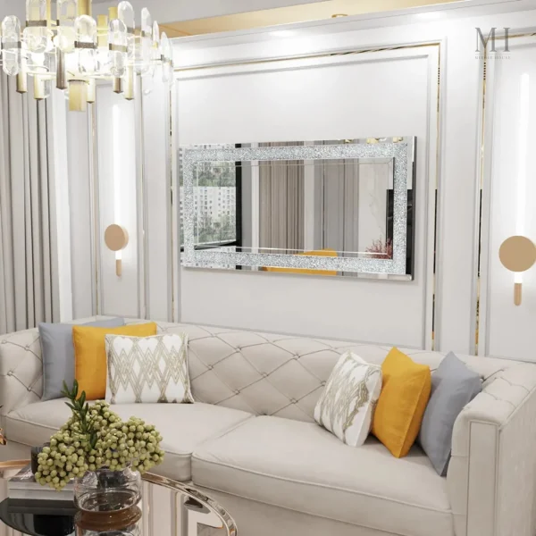 Miroir Mural Design, 120x60 cm