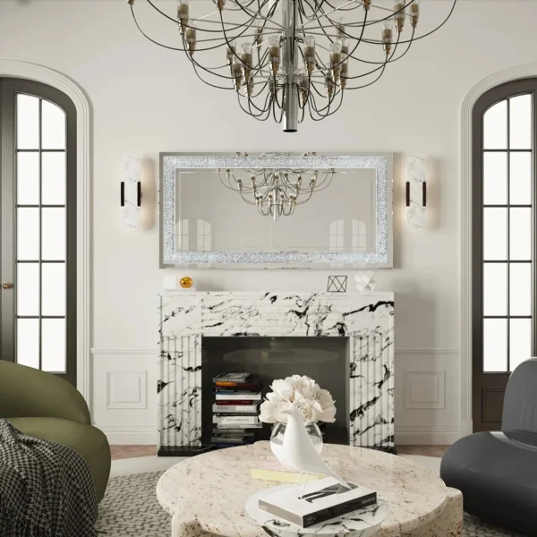Miroir Rectangulaire pour Intérieur Chic