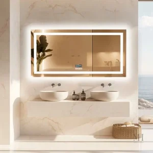 Miroir LED intelligent pour une ambiance relaxante