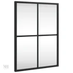 Miroir Rectangulaire Style Fenêtre Atelier