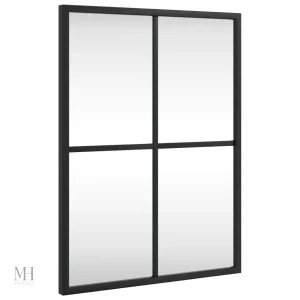 Miroir Rectangulaire Style Fenêtre Atelier
