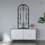 Miroir noir au cadre original, polyvalent et stylé