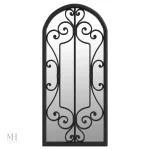 Miroir décoratif noir à poser ou suspendre