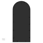 Miroir mural noir, parfait pour agrandir l'espace