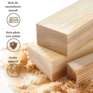 Miroir en bois pour salon, chambre ou entrée