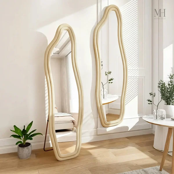 miroir-ondule-1 Miroir Ondulé 160x50 en forme organique