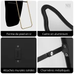 Miroir au style organique unique