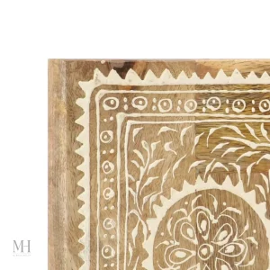 Miroir rectangulaire en bois, charme authentique