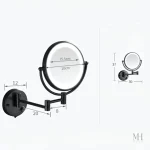 Miroir pivotant pour un maquillage impeccable