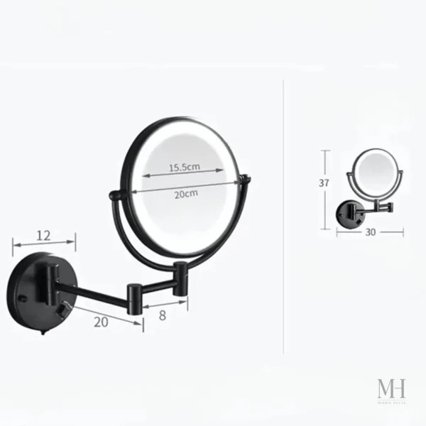 Miroir pivotant pour un maquillage impeccable