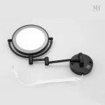 Miroir mural noir pour un éclairage optimal