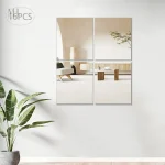 Miroir Plafond Adhésif - Design Élégant