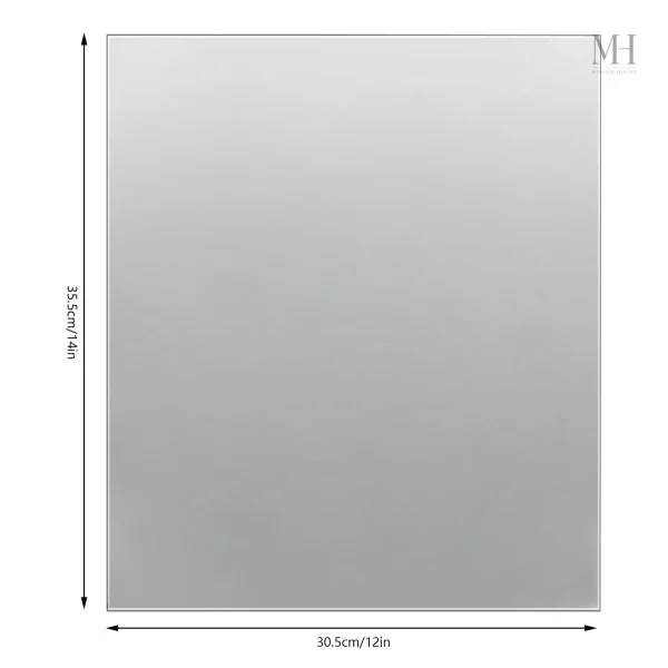 Lot de Miroirs Rectangulaires Acryliques