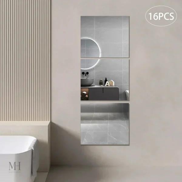 Miroir Adhésif pour Élargir l'Espace