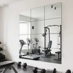 Miroir Salle de Sport - Kit 12 Dalles Verre HD