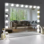 Miroir de maquillage avec grossissement 10X