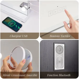 Miroir Éclat Parfait pour les Amateurs de Make-up