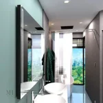 Miroir LED pour Salle de Bain, design élégant et fonctionnel