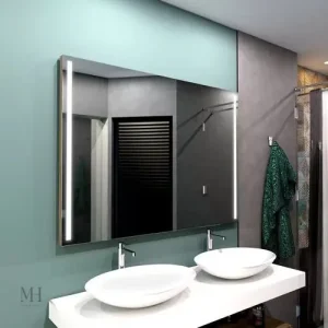 Miroir moderne LED pour espace de bain élégant