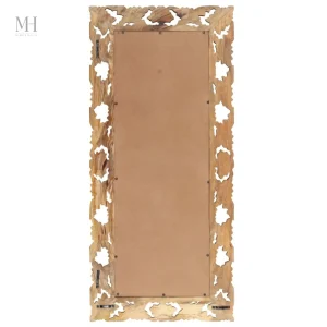 Miroir Sculpté Artisanale pour Décor Élégant