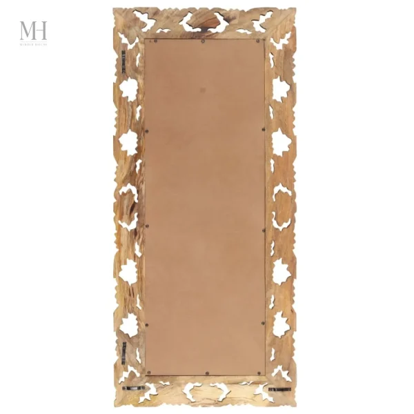 Miroir Sculpté Artisanale pour Décor Élégant