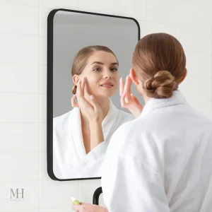 Miroir Rectangulaire Salle de Bain 60 x 80 cm