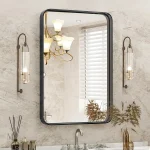 Miroir Rectangulaire Aluminium pour Salle de Bain
