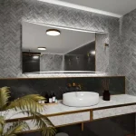 Miroir lumineux pour un éclairage optimal en salle de bain