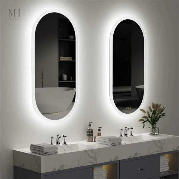 Miroir Anti-Buée 90x60 cm Tactile