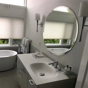 Miroir rond design sans cadre, 60 ou 80 cm