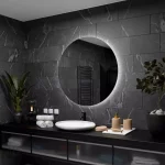 Miroir Rond LED 120 cm Anti-Buée Salle de Bain