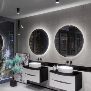 Miroir LED Premium avec fonction anti-buée pour salle de bain
