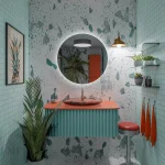 Miroir rond lumineux 120 cm pour un éclairage optimal
