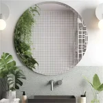Miroir design mural, accessoire chic pour intérieur