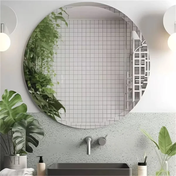 Miroir design mural, accessoire chic pour intérieur