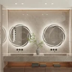 Miroir anti-buée pour une salle de bain fonctionnelle