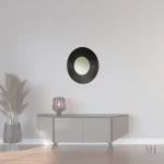 Miroir en bois d'Or Brun pour une ambiance rustique